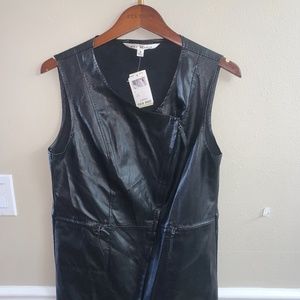 Max Studio new $128 dress full zipper sz S black